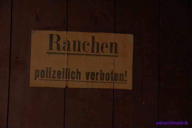 Rauchen verboten