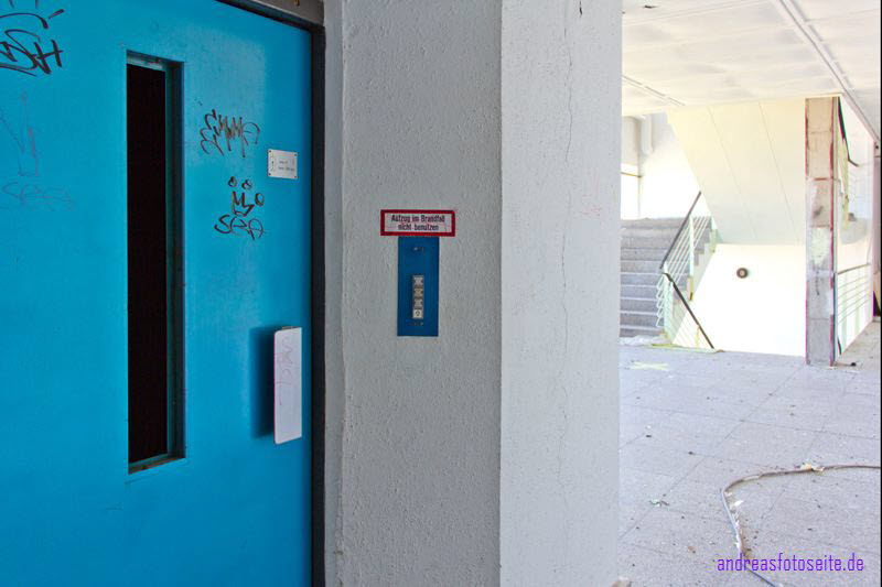 Aufzug oder Aufgang?